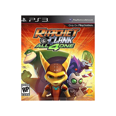 Ratchet & Clank All 4 One Mídia Digital Ps3 Psn