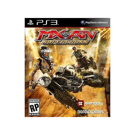 MX VS ATV SuperCross Mídia Digital Ps3 Psn