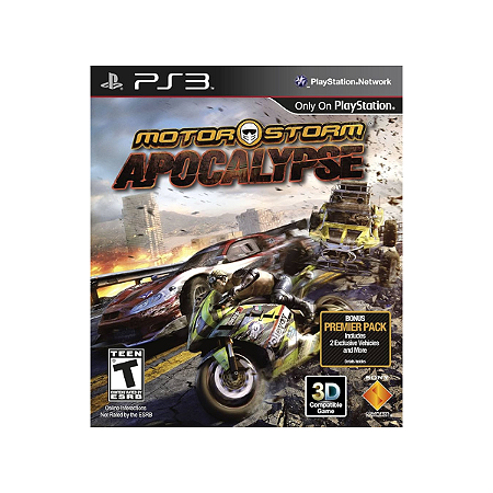 MotorStorm Apocalypse Mídia Digital Ps3 Psn