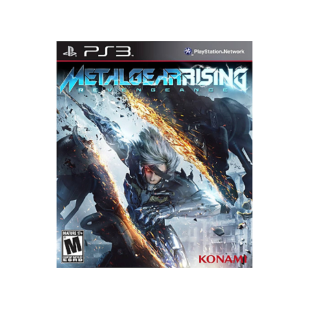 Metal Gear Rising Revengeance Mídia Digital Ps3 Psn