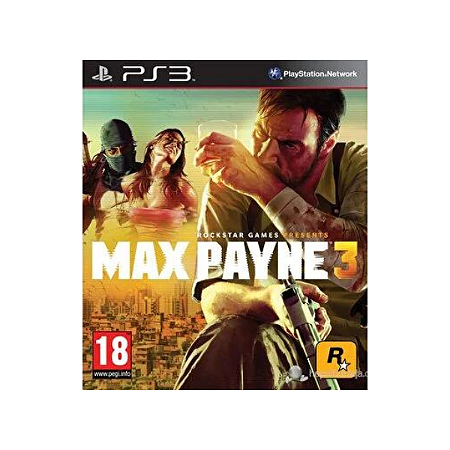 Max Payne 3 Mídia Digital Ps3 Psn