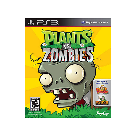Plants Vs Zombie Mídia Digital Ps3 Psn