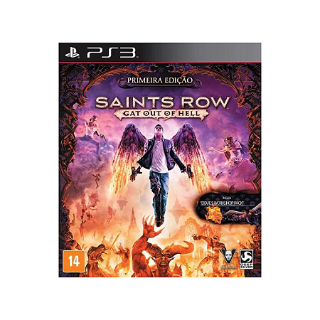 Saints Row Gate Out Of Hell Mídia Digital Ps3 Psn
