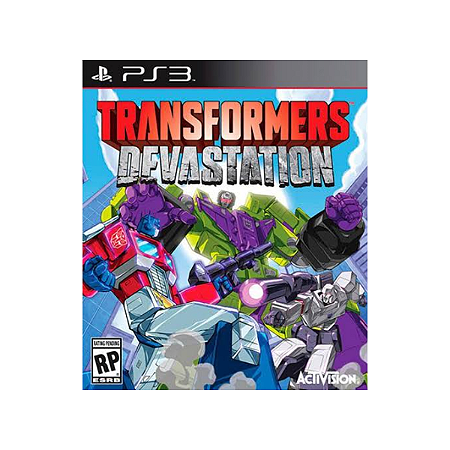 Transformers Devastation Mídia Digital Ps3 Psn