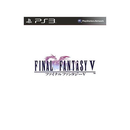Final Fantasy 5 Mídia Digital Ps3 Psn