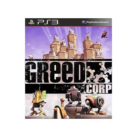 Greed Corp Mídia Digital Ps3 Psn