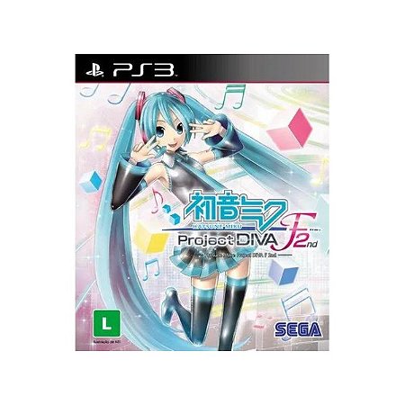 Hatsune Miku Project Diva F 2nd Mídia Digital Ps3 Psn