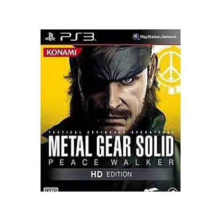 Metal Gear Solid Peace Walker Hd Edition Mídia Digital Ps3 Psn