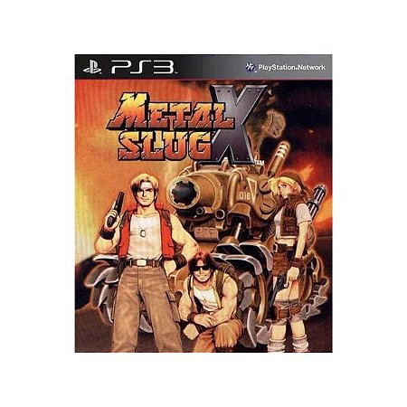 Metal Slug X Mídia Digital Ps3 Psn