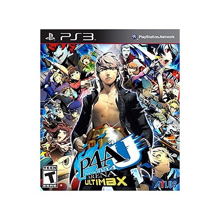 Persona 4 Arena Ultimax Mídia Digital Ps3 Psn
