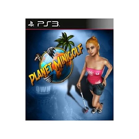 Planet Minigolf Mídia Digital Ps3 Psn