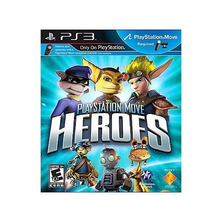 Playstation Move Heroes Mídia Digital Ps3 Psn