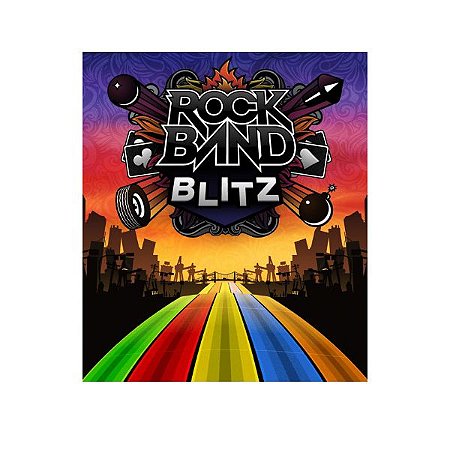 Rock Band Blitz Mídia Digital Ps3 Psn