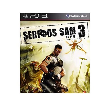 Serious Sam 3 Bfe Mídia Digital Ps3 Psn
