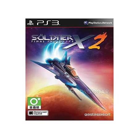 Soldner-X 2 Final Prototype Mídia Digital Ps3 Psn