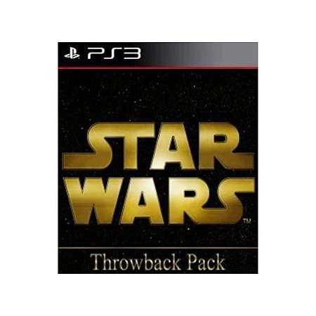 Star Wars Throwback Pack Mídia Digital Ps3 Psn