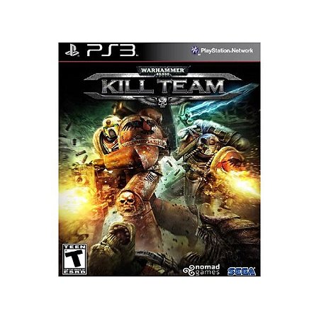 Warhammer 40,000 Kill Team Mídia Digital Ps3 Psn