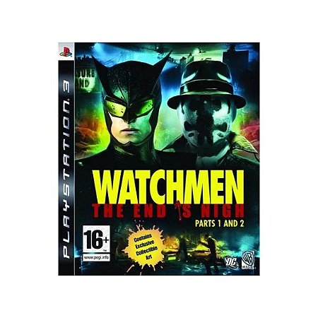 Watchmen The End Is Nigh Parts 1 E 2 Mídia Digital Ps3 Psn