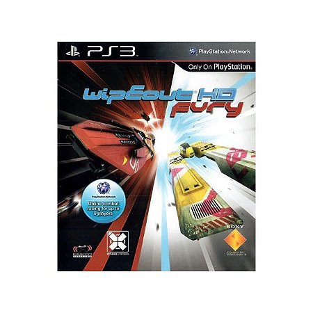 Wipeout HD Fury Mídia Digital Ps3 Psn