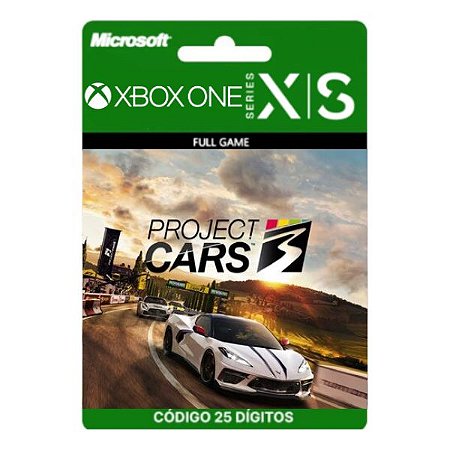 Project Cars 3 Xbox One/Series X|S 25 Dígitos