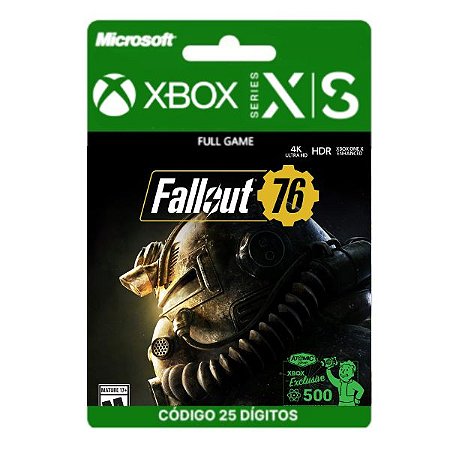Fallout 76 Xbox One/Series X|S 25 Dígitos