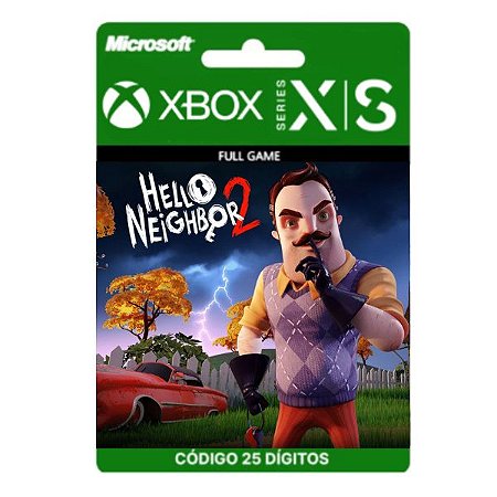 Hello Neighbor 2 Xbox One/Series X|S 25 Dígitos