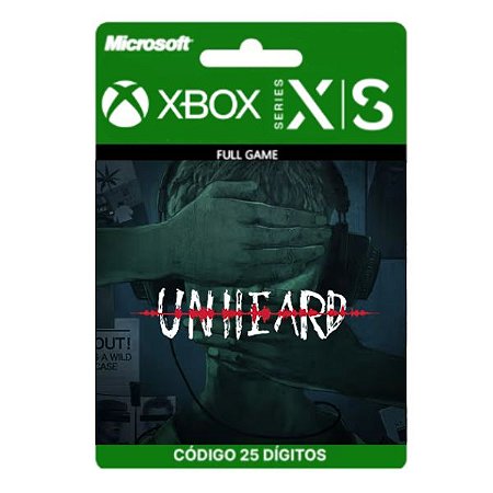 Unheard - Voices of Crime Edition Xbox One/Series X|S 25 Dígitos
