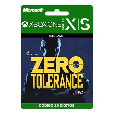 QUByte Classics: Zero Tolerance Collection Xbox One/Series X|S 25 Dígitos