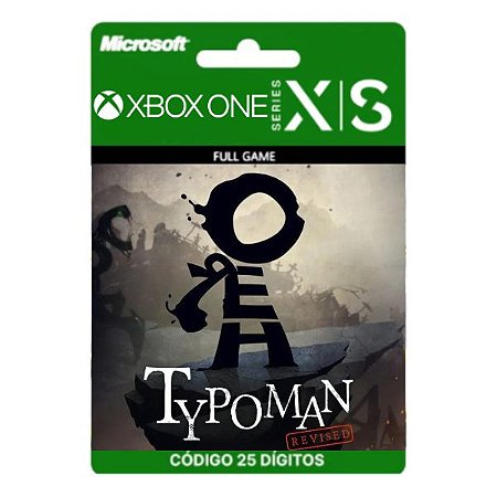 Typoman Xbox One/Series X|S 25 Dígitos