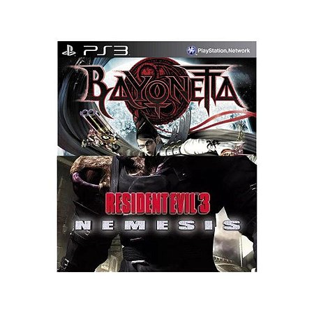 Bayonetta + Resident Evil 3 Nemesis (Classic Psone Mídia Digital Ps3 Psn