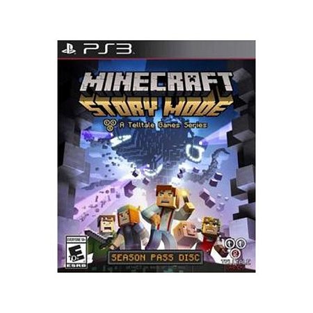 Minecraft Story Mode Season Pass Mídia Digital Ps3 Psn