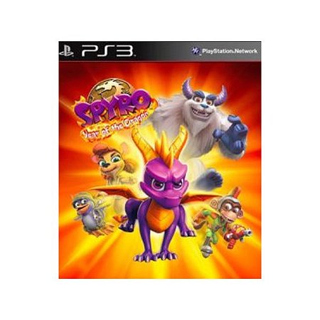Spyro Year Of The Dragon Mídia Digital Ps3 Psn