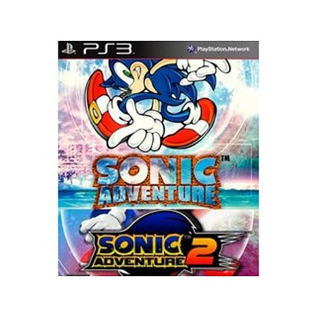 Sonic Adventure 1+2 Mídia Digital Ps3 Psn