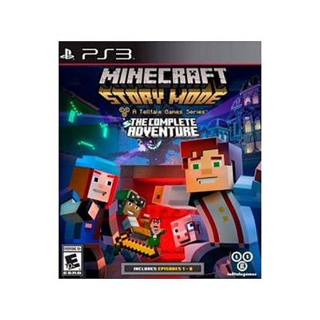 Minecraft Story Mode Season Pass Deluxe Mídia Digital Ps3 Psn