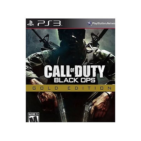 Call Of Duty Black Ops Gold Edition Mídia Digital Ps3 Psn