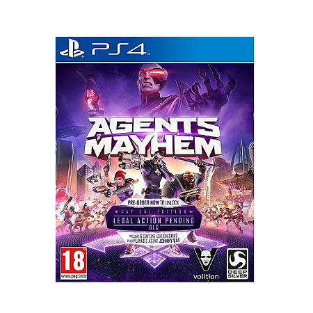 Agent Mayhem – Ps4 Mídia Digital