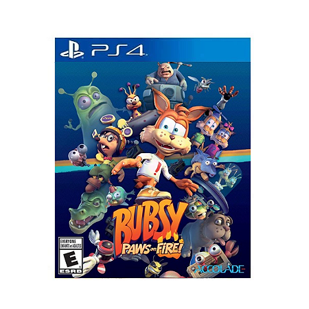 Bubsy Pawns On Fire - Ps4 Mídia Digital
