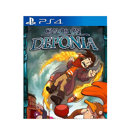 Chaos On Deponia - Ps4 Mídia Digital