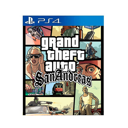 Gran Theft Auto - San Andreas - Ps4 Mídia Digital