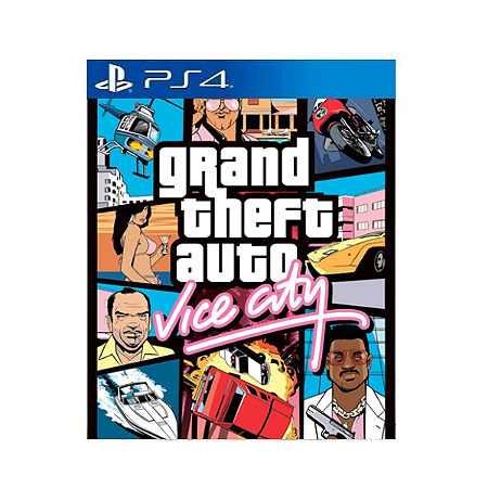 Gran Theft Auto - Vice City - Ps4 Mídia Digital