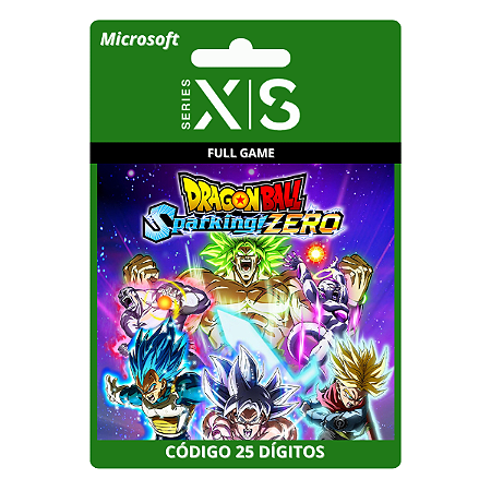 DRAGON BALL Sparking! ZERO Xbox Series X|S 25 Dígitos