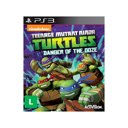 Tartarugas Ninjas: Danger of the Ooze Mídia Digital Ps3 Psn