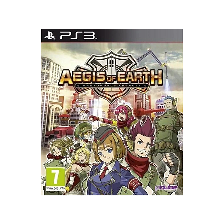 Aegis Of Earth Protonovus Assault Mídia Digital Ps3 Psn