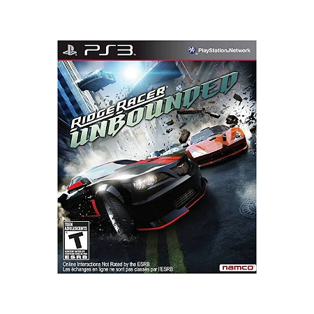 Ridge Racer Unbounded Mídia Digital Ps3 Psn