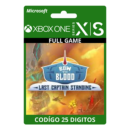 Bow to Blood: Last Captain Standing Xbox One/Series X|S 25 Dígitos