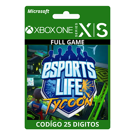Esports Life Tycoon Xbox One/Series X|S 25 Dígitos
