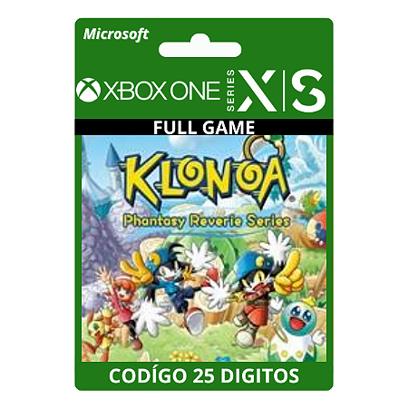 Klonoa Phantasy Reverie Xbox One/Series X|S 25 Dígitos