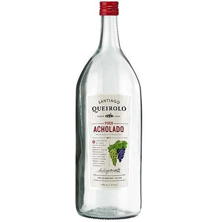 Pisco Santiago Queirolo 2 lts Quebranta ou Acholado