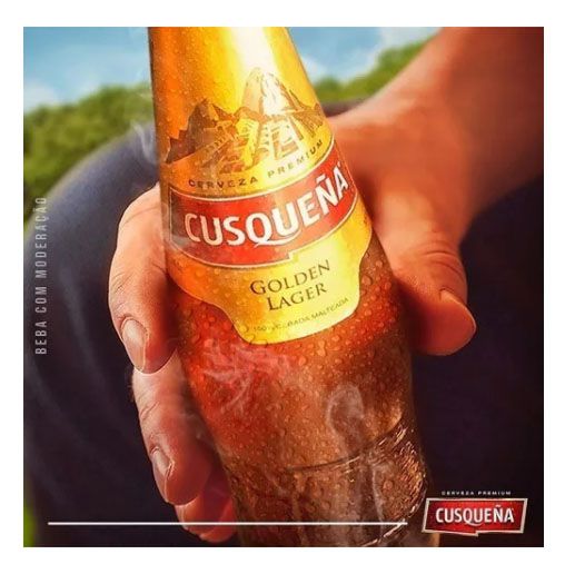 Kit 4 Cerveja Cusquena Goldem Lager 330ml