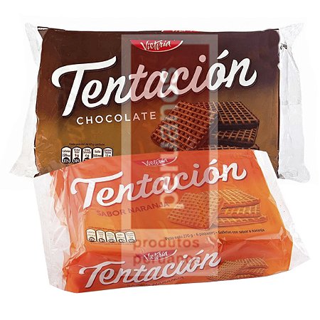 TENTACIÓN Bolacha Peruana  pacote com 6 unidades
